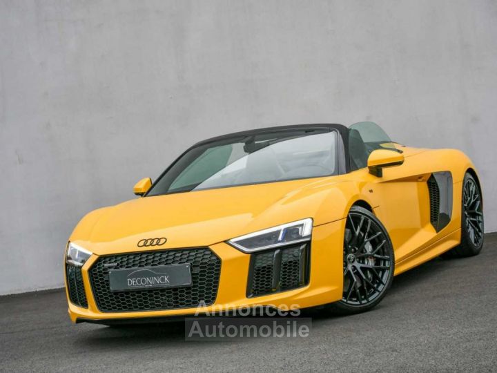 Audi R8 5.2i V10 SPYDER - CERAMIC BRAKES - SPORT EXHAUST - B&O - - 1