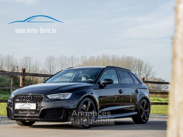 Audi RS3 2.5 TFSI Quattro S-Tronic Sportback - CAMERA - B&O - ZWART LEDER - KEYLESS GO - EURO 6 - 1