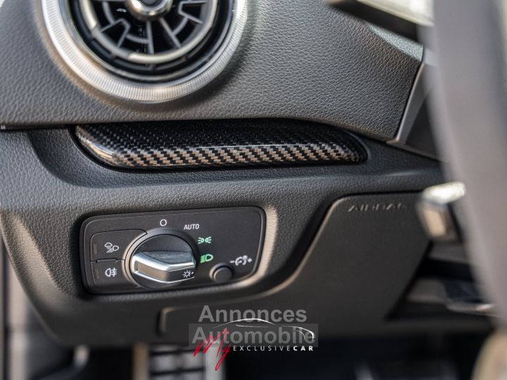 Audi RS3 Berline 2.5 TFSI 400 Ch - 775 €/mois - Malus Payé - T.O, Magnetic Ride, Echap. RS, , Sièges RS, Audio B&O, Accès Sans Clé, Matrix LED - Gar. 12 mois - 29