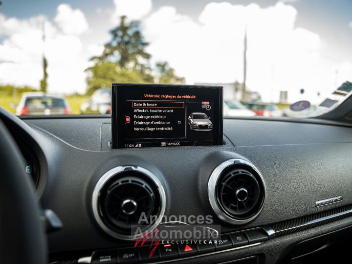 Audi RS3 Berline 2.5 TFSI 400 Ch - 775 €/mois - Malus Payé - T.O, Magnetic Ride, Echap. RS, , Sièges RS, Audio B&O, Accès Sans Clé, Matrix LED - Gar. 12 mois - 39