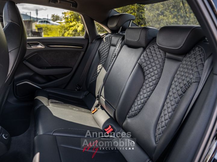 Audi RS3 Berline 2.5 TFSI 400 Ch - 775 €/mois - Malus Payé - T.O, Magnetic Ride, Echap. RS, , Sièges RS, Audio B&O, Accès Sans Clé, Matrix LED - Gar. 12 mois - 48