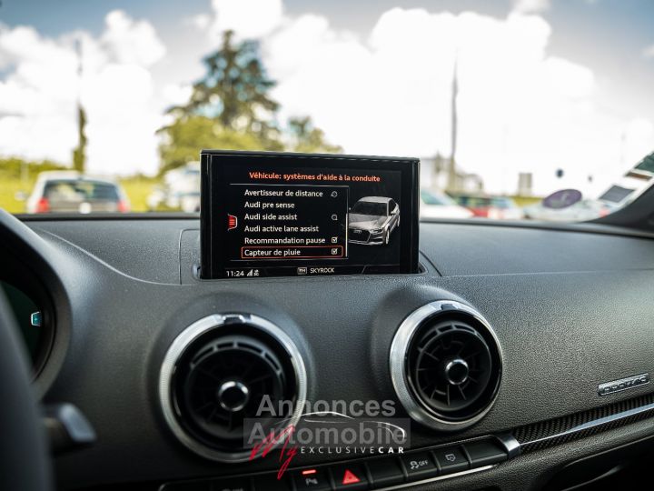 Audi RS3 Berline 2.5 TFSI 400 Ch - 775 €/mois - Malus Payé - T.O, Magnetic Ride, Echap. RS, , Sièges RS, Audio B&O, Accès Sans Clé, Matrix LED - Gar. 12 mois - 40