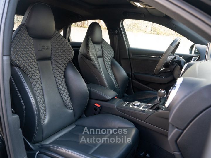 Audi RS3 Berline 2.5 TFSI 400 Ch - 775 €/mois - T.O, Magnetic Ride, Echap. RS, , Sièges RS, Audio B&O, Accès Sans Clé, Matrix LED... - Révisée Et Gar. 12 Mois - 24