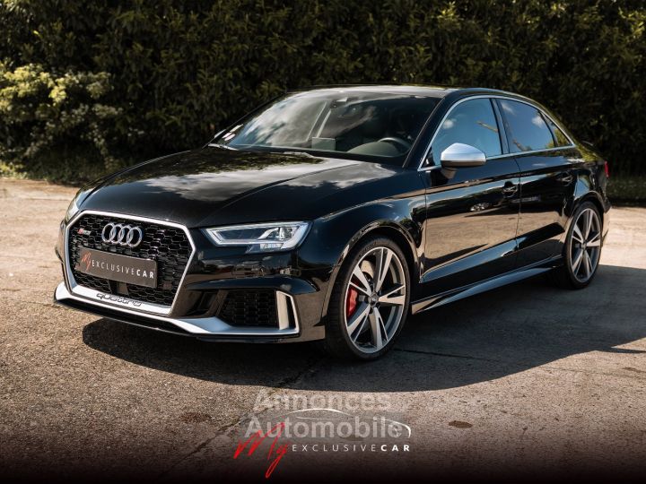 Audi RS3 Berline 2.5 TFSI 400 Ch - 775 €/mois - T.O, Magnetic Ride, Echap. RS, , Sièges RS, Audio B&O, Accès Sans Clé, Matrix LED... - Révisée Et Gar. 12 Mois - 1