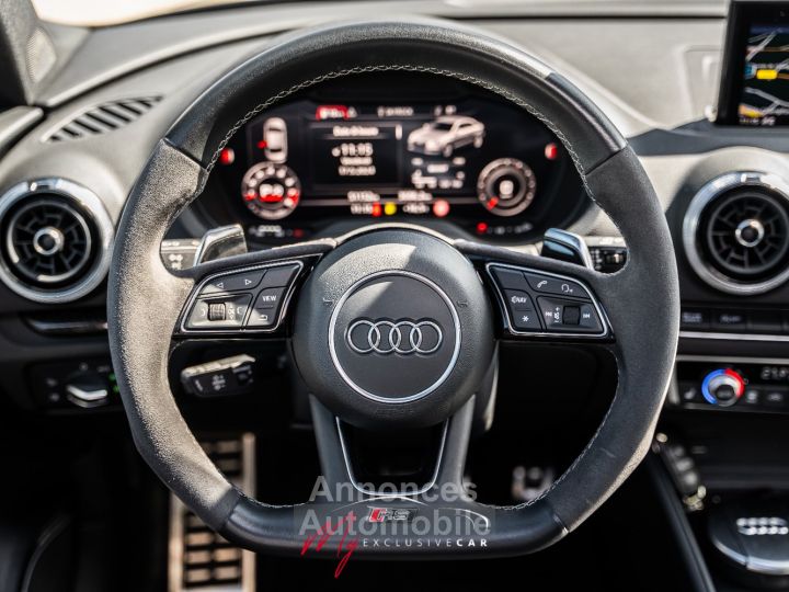 Audi RS3 Berline 2.5 TFSI 400 Ch - 775 €/mois - T.O, Magnetic Ride, Echap. RS, , Sièges RS, Audio B&O, Accès Sans Clé, Matrix LED... - Révisée Et Gar. 12 Mois - 29