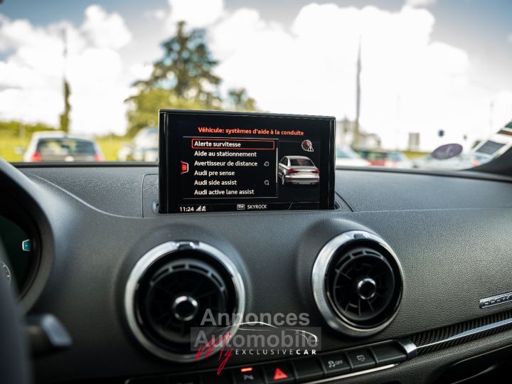 Audi RS3 Berline 2.5 TFSI 400 Ch - 775 €/mois - T.O, Magnetic Ride, Echap. RS, , Sièges RS, Audio B&O, Accès Sans Clé, Matrix LED... - Révisée Et Gar. 12 Mois - 50