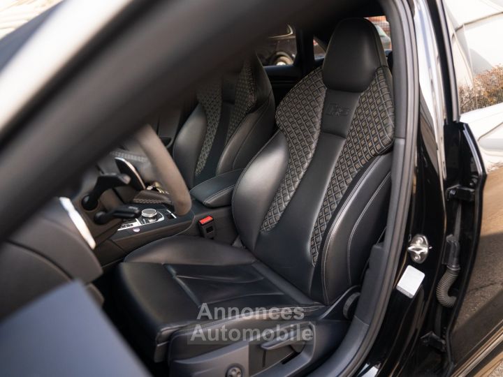 Audi RS3 Berline 2.5 TFSI 400 Ch - 808 €/mois - T.O, Magnetic Ride, Echap. RS, , Sièges RS, Audio B&O, Accès Sans Clé, Matrix LED... - Révisée Et Gar. 12 Mois - 17