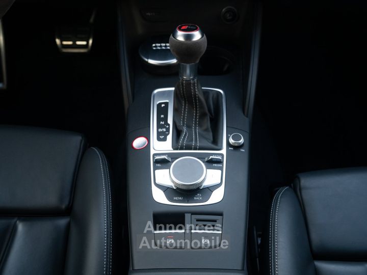 Audi RS3 Berline 2.5 TFSI 400 Ch - 808 €/mois - T.O, Magnetic Ride, Echap. RS, , Sièges RS, Audio B&O, Accès Sans Clé, Matrix LED... - Révisée Et Gar. 12 Mois - 35