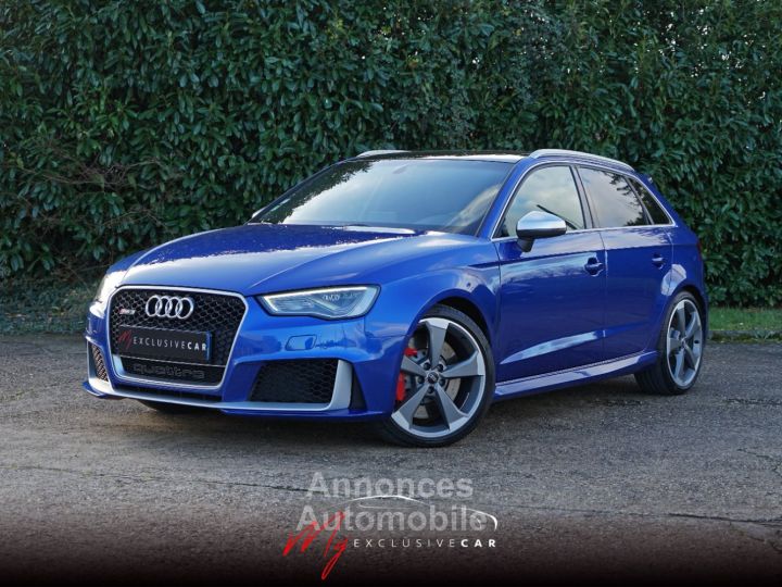 Audi RS3 Sportback 2.5 TFSI 367 Ch STronic7 - Malus Payé - 596 €/mois - T.O, Magnetic Ride, Echap. RS, Sièges RS, Audio B&O, Caméra, Carbone - Révisée 2024 - 1