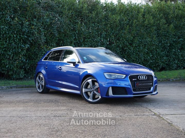 Audi RS3 Sportback 2.5 TFSI 367 Ch STronic7 - Malus Payé - 596 €/mois - T.O, Magnetic Ride, Echap. RS, Sièges RS, Audio B&O, Caméra, Carbone - Révisée 2024 - 7