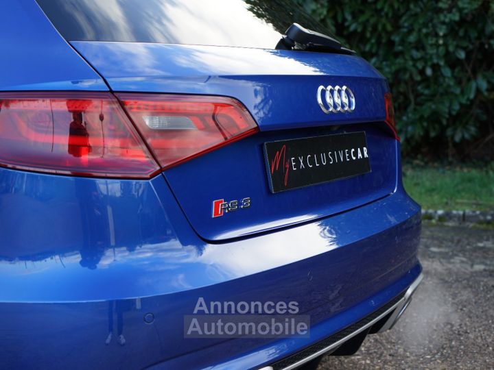 Audi RS3 Sportback 2.5 TFSI 367 Ch STronic7 - Malus Payé - 596 €/mois - T.O, Magnetic Ride, Echap. RS, Sièges RS, Audio B&O, Caméra, Carbone - Révisée 2024 - 11