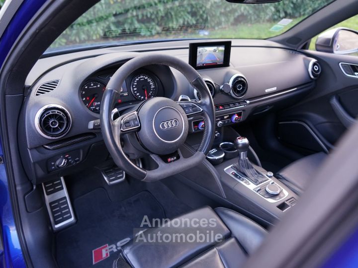 Audi RS3 Sportback 2.5 TFSI 367 Ch STronic7 - Malus Payé - 596 €/mois - T.O, Magnetic Ride, Echap. RS, Sièges RS, Audio B&O, Caméra, Carbone - Révisée 2024 - 24