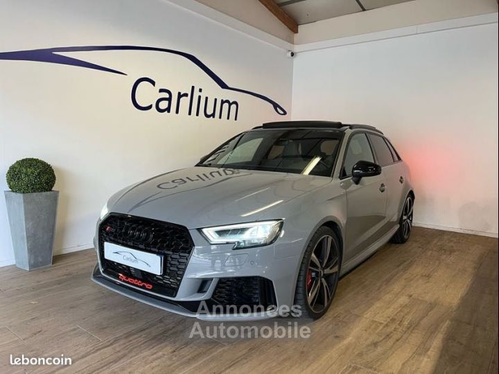 Audi RS3 Sportback 2.5 TFSI 400 Ch S Tronic 7 Gris Nardo Pack RS A partir de 680e par mois - 1