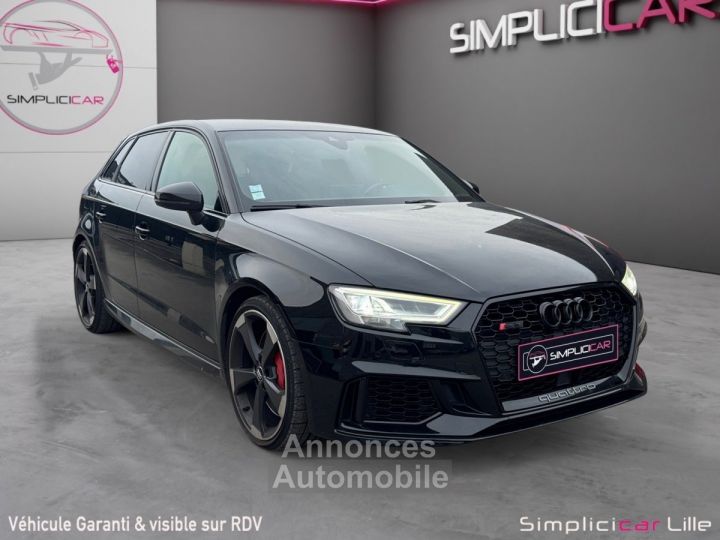 Audi RS3 SPORTBACK 2.5 TFSI 400 S tronic 7 Quattro / SUIVI COMPLET - 1