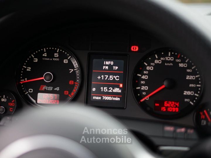 Audi RS4 AUDI RS4 AVANT V8 4.2 FSI 420 CH QUATTRO Boite Manuelle - Echappement Supersprint - TO - Bose - Audi Exclusive - Sièges Chauffants AV/AR - 40