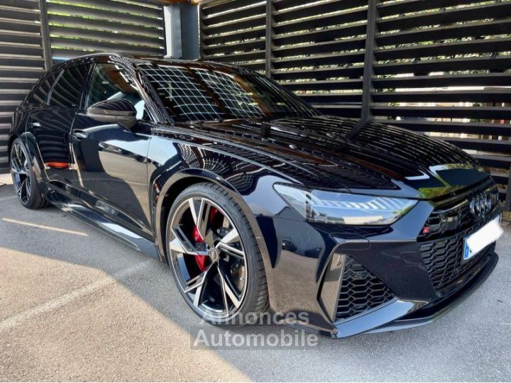 Audi RS6 c8 avant 4.0 v8 tfsi 600 ch quattro toit ouvrant freins céramique bang&olufsen phares matrix led suivi complet - 1