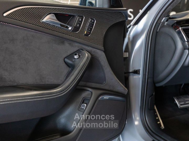 Audi RS6 Performance 605 Ch - 950 €/mois - Echap. Titane AUDI Sport By AKRAPOVIC - Matrix LED, Pack Dynamique, Caméras 360 - Révisée 04/2024 - Gar. 12 Mois - 26