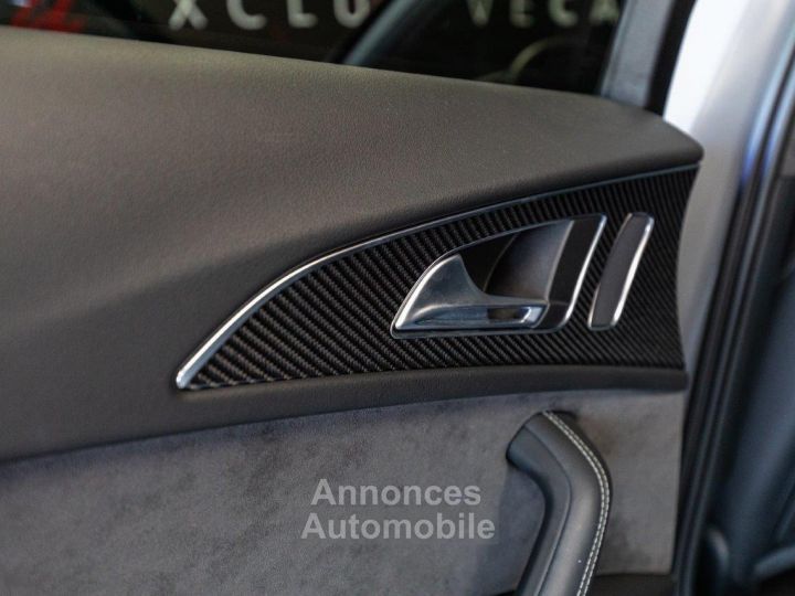 Audi RS6 Performance 605 Ch - 950 €/mois - Echap. Titane AUDI Sport By AKRAPOVIC - Matrix LED, Pack Dynamique, Caméras 360 - Révisée 04/2024 - Gar. 12 Mois - 27