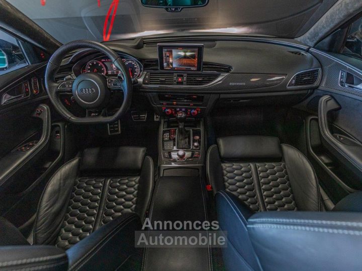 Audi RS6 Performance 605 Ch - 950 €/mois - Echap. Titane AUDI Sport By AKRAPOVIC - Matrix LED, Pack Dynamique, Caméras 360 - Révisée 04/2024 - Gar. 12 Mois - 11