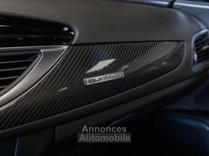 Audi RS6 Performance 605 Ch - 950 €/mois - Echap. Titane AUDI Sport By AKRAPOVIC - Matrix LED, Pack Dynamique, Caméras 360 - Révisée 04/2024 - Gar. 12 Mois - 24