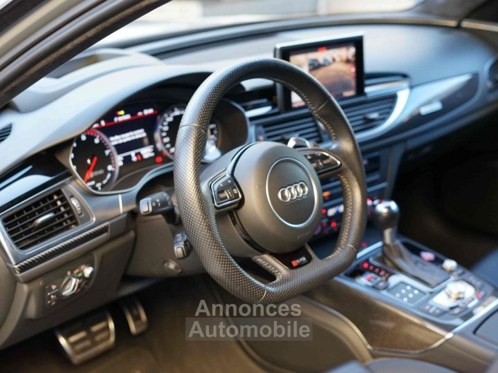 Audi RS6 Performance 605 Ch - 950 €/mois - Echap. Titane AUDI Sport By AKRAPOVIC - Matrix LED, Pack Dynamique, Caméras 360 - Révisée 04/2024 - Gar. 12 Mois - 17