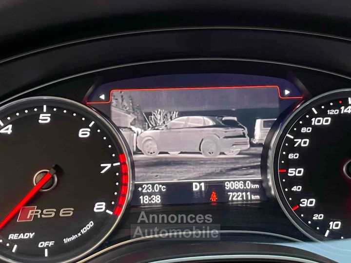 Audi RS6 Performance 605 Ch - 950 €/mois - Echap. Titane AUDI Sport By AKRAPOVIC - Matrix LED, Pack Dynamique, Caméras 360 - Révisée 04/2024 - Gar. 12 Mois - 39