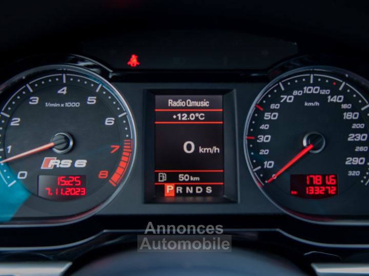 Audi RS6 QUATTRO Avant C6 5.0 V10 40V FSI Bi-Turbo - LICHTE VRACHT - PANO DAK - CAMERA - XENON - CRUISECONTROL - 17