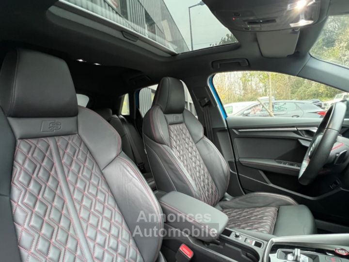 Audi S3 AUDI S3 Sportback - LOA 711 Euros/mois - TO - Sièges diamants - Malus Payé - 11