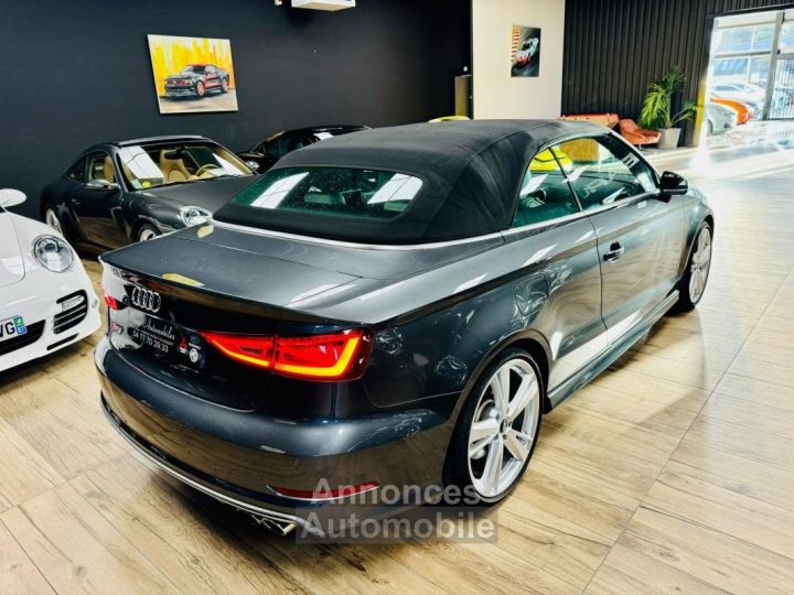 Audi S3 III CABRIOLET 2.0 TFSI 300 S tronic Caractéristiques - 13