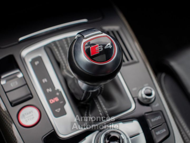 Audi S4 3.0 V6 Supercharger Quattro S-Tronic - CARBON - CAMERA - B&O - KEYLESS GO - XENON+ - PANO DAK - 30