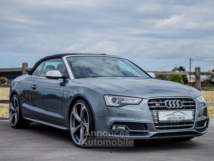 Audi S5 3.0 TFSI V6 Quattro Cabrio - MEMORYSEATS - CAMERA - CRUISECONTROL - XENON - 7