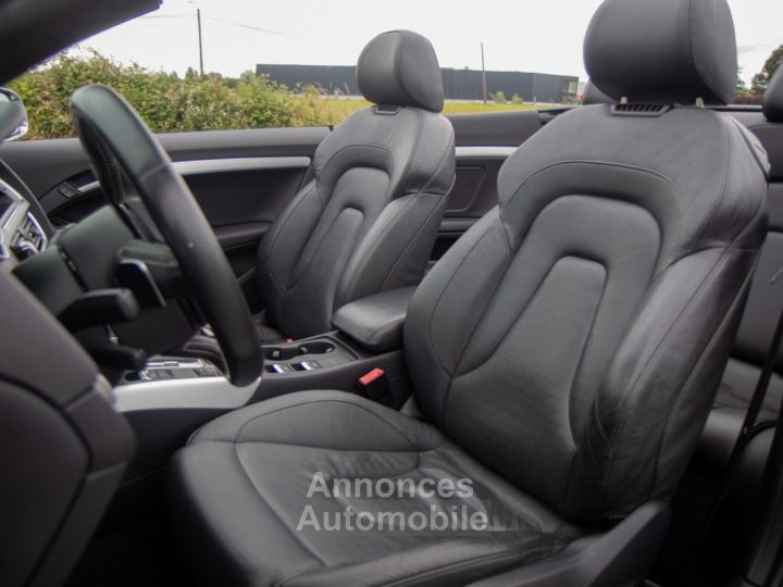 Audi S5 3.0 TFSI V6 Quattro Cabrio - MEMORYSEATS - CAMERA - CRUISECONTROL - XENON - 16