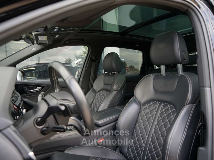 Audi SQ7 V8 4.0 TDI 435 Ch 7 Places - 760 €/mois - Packs Assistance Route + City - Toit Ouvrant Pano - 4 Roues Directrices - Entretien 100% AUDI - Révisé 2024 - 18