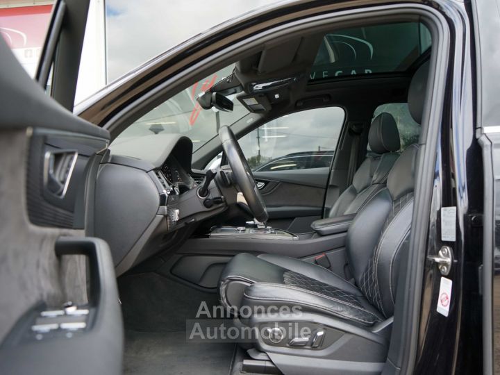 Audi SQ7 V8 4.0 TDI 435 Ch 7 Places - 760 €/mois - Packs Assistance Route + City - Toit Ouvrant Pano - 4 Roues Directrices - Entretien 100% AUDI - Révisé 2024 - 17