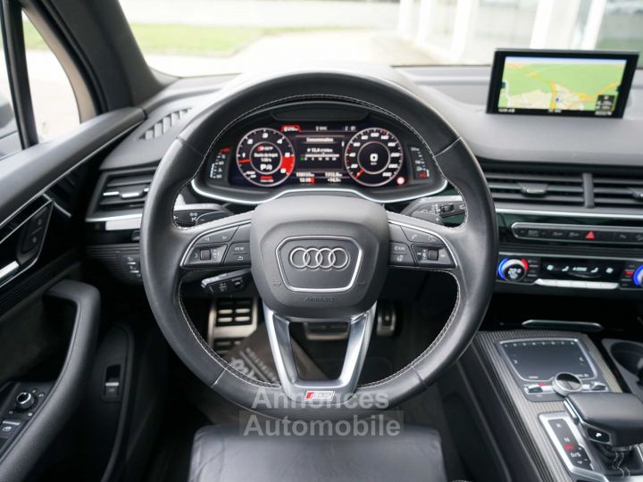 Audi SQ7 V8 4.0 TDI 435 Ch 7 Places - 760 €/mois - Packs Assistance Route + City - Toit Ouvrant Pano - 4 Roues Directrices - Entretien 100% AUDI - Révisé 2024 - 24