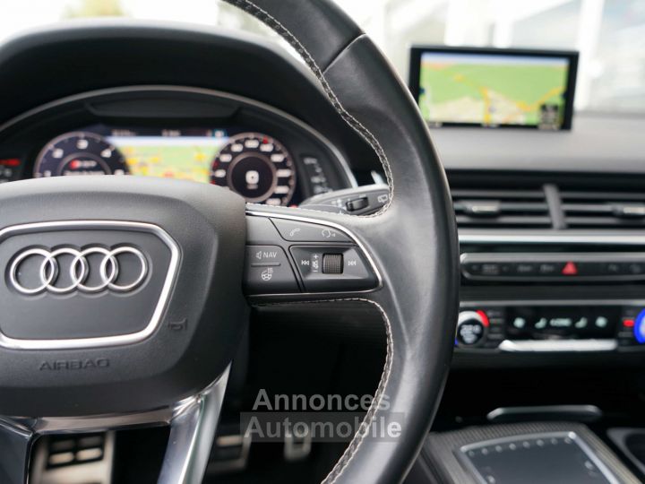 Audi SQ7 V8 4.0 TDI 435 Ch 7 Places - 760 €/mois - Packs Assistance Route + City - Toit Ouvrant Pano - 4 Roues Directrices - Entretien 100% AUDI - Révisé 2024 - 27