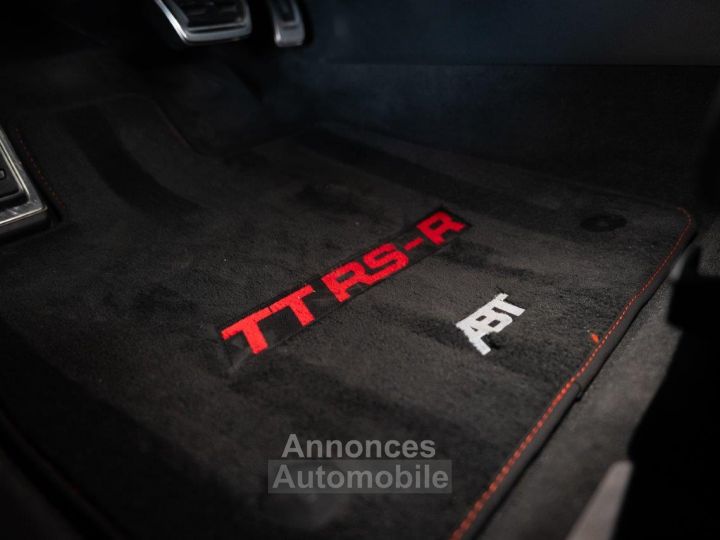 Audi TT RS R ABT Power S 500 Ch - Un Des 50 Exemplaires Produits - Carte Grise Française - Révisé 2022 - Garantie Premium 12 Mois - 31