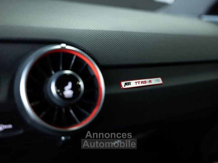 Audi TT RS R ABT Power S 500 Ch - Un Des 50 Exemplaires Produits - Carte Grise Française - Révisé 2022 - Garantie Premium 12 Mois - 24