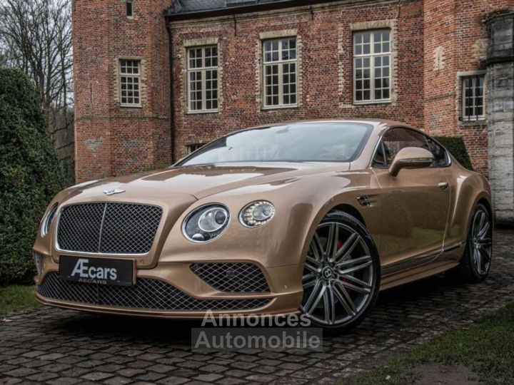 Bentley Continental GT Speed 6.0 BITURBO W12 CAMEL MASSAGE - 1