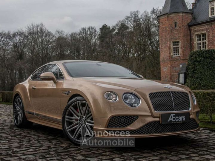 Bentley Continental GT Speed 6.0 BITURBO W12 CAMEL MASSAGE - 3