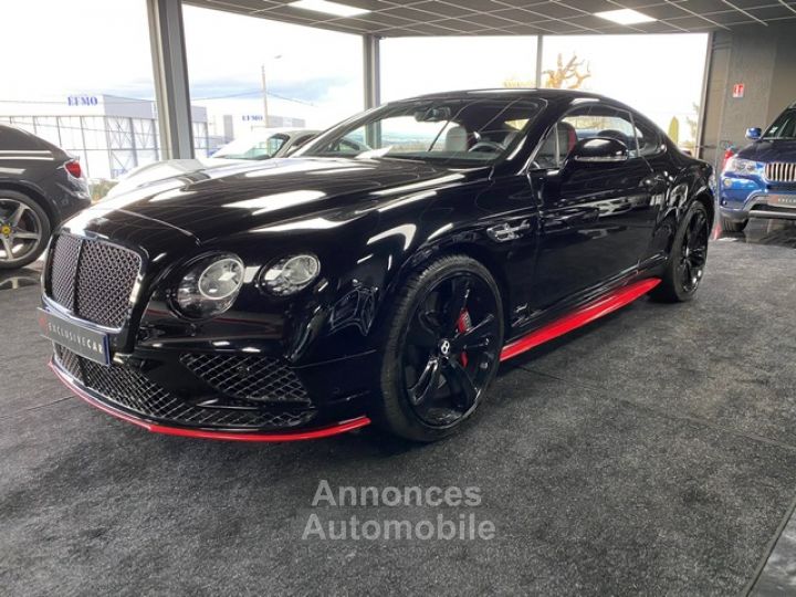 Bentley Continental GT Speed 6.0 W12 642 ch Black Edition Phase 2 - 1