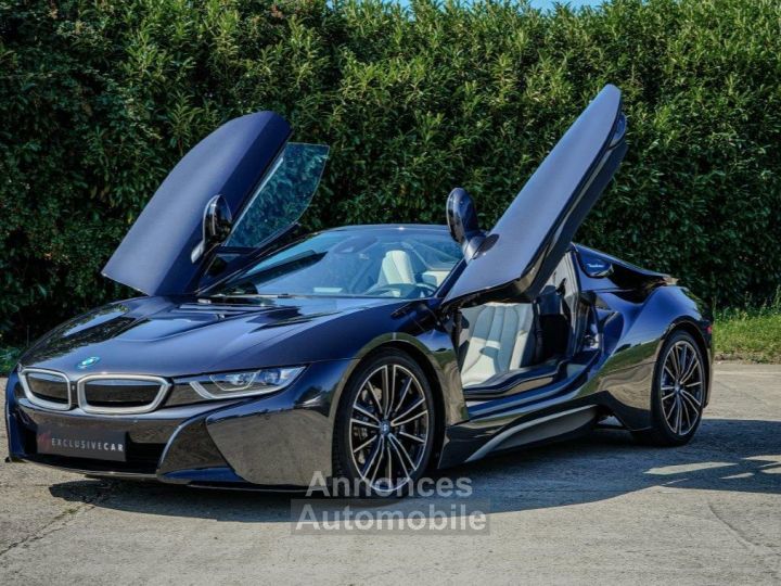 BMW i8 ROADSTER 374 BVA6 - Première Main - Carbone - Harman Kardon - Laser - HUD - Caméra 360° - 1