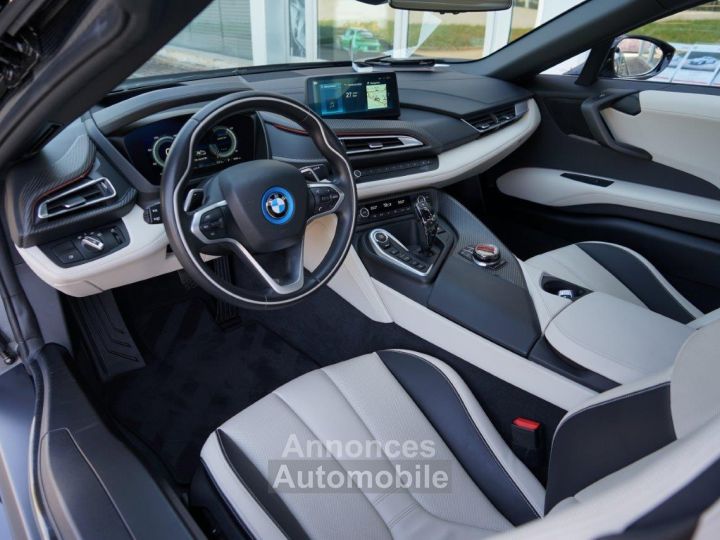 BMW i8 ROADSTER 374 BVA6 - Première Main - Carbone - Harman Kardon - Laser - HUD - Caméra 360° - 16