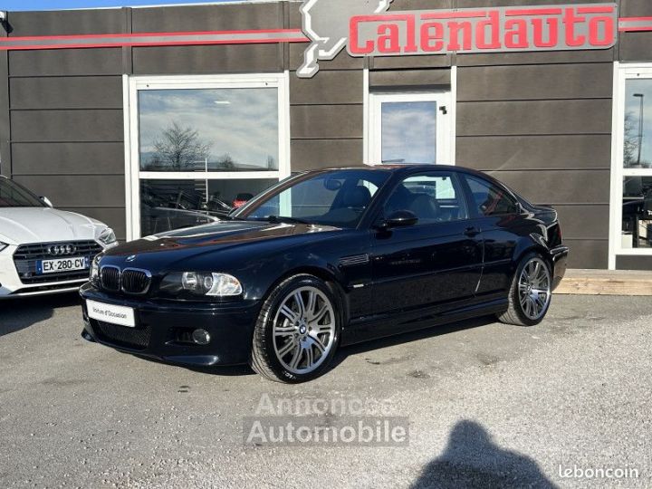 BMW M3 COUPE (E46) 343CH CARBONSCHARWZ ETAT NEUF HARMAN KARDON SIEGES CHAUFFANT ELECTRIQUE - 3