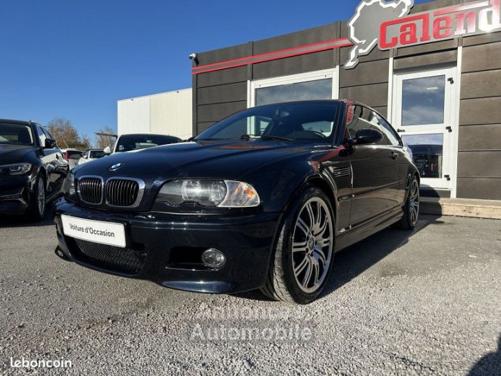 BMW M3 COUPE (E46) 343CH CARBONSCHARWZ ETAT NEUF HARMAN KARDON SIEGES CHAUFFANT ELECTRIQUE - 5