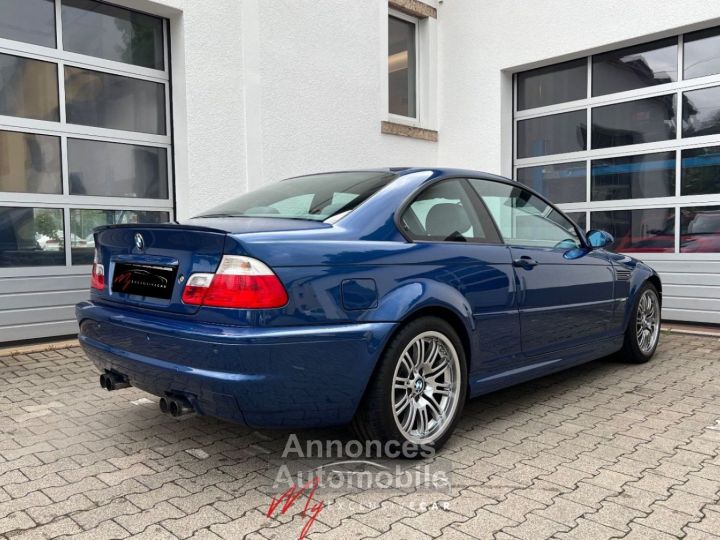 BMW M3 E46 3.2L 343ch 1ère Main - Bleu Topaz - 83K Kms - Excellent état - Boîte Mécanique - Sièges Chauffants - Régulateur De Vitesse - Alarme - 5