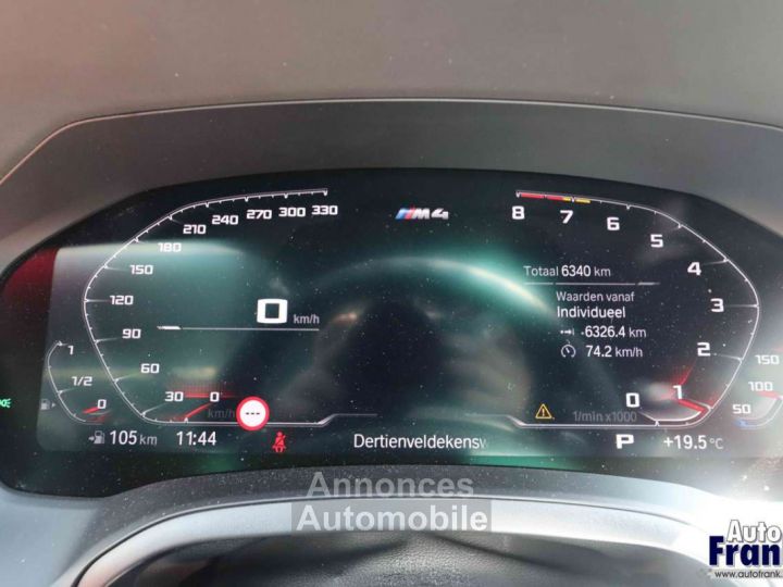 BMW M4 CABRIO COMP 4X4 360CAM HUD MEMO KEYLES - 35