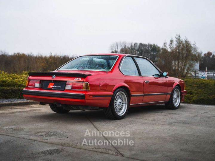 BMW M6 E24 1988 Zinnoberrot Original Paint - 7