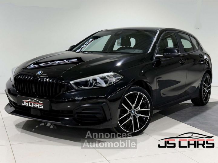 BMW Série 1 118 d 1ERPRO BOITE AUTO JANTES 18' GPS CUIR PDC TVA - 1