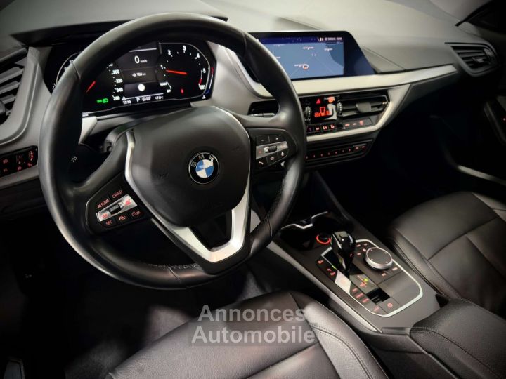 BMW Série 1 118 d 1ERPRO BOITE AUTO JANTES 18' GPS CUIR PDC TVA - 12